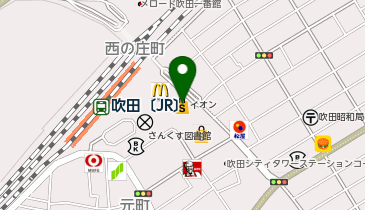 アスビー 吹田店の地図画像