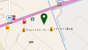アスビー イオンタウン富士南店の地図画像