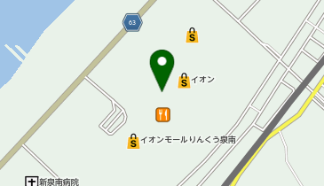アスビー イオンモールりんくう泉南店の地図画像