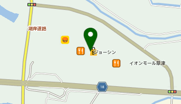 アスビー イオンモール草津店の地図画像