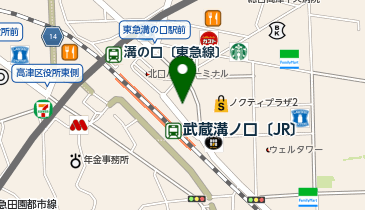 アスビー 溝口店の地図画像