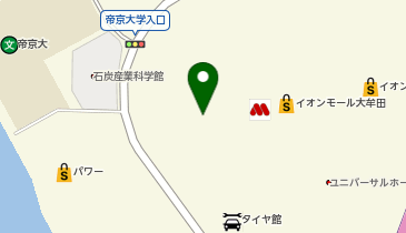 アスビー イオンモール大牟田店の地図画像