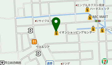 アスビー 焼津店の地図画像