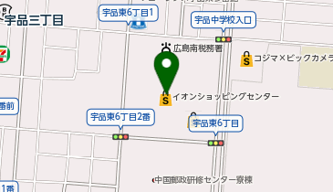 グリーンボックス 宇品店の地図画像