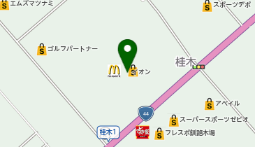 フェミニンカフェ 釧路店の地図画像
