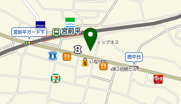 アスビーファム 宮前平店の地図画像