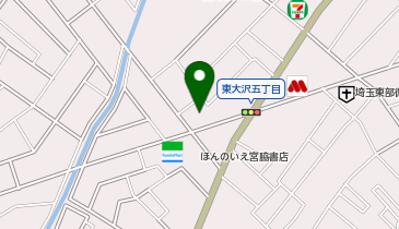 アスビーファム 北越谷店の地図画像