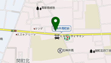 アスビーファム 関町北店の地図画像