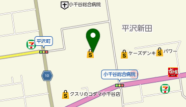 グリーンボックス 小千谷店の地図画像