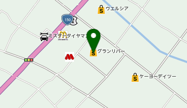 アスビーファム 大井川店の地図画像