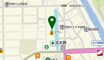 アスビーファム 北大路店の地図画像