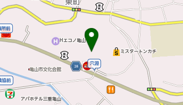 アスビーファム 亀山店の地図画像