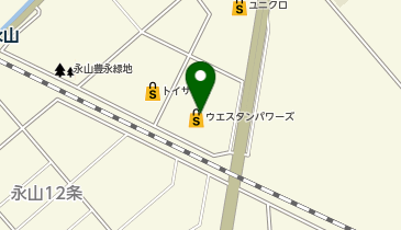 アスビーファム 永山店の地図画像