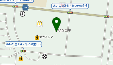 アスビーファム あいの里店の地図画像