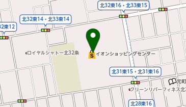 アスビーファム イオン元町店の地図画像