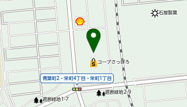 アスビーファム 北広島店の地図画像