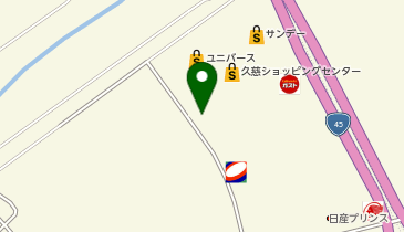 アスビーファム 久慈店の地図画像