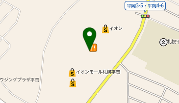 フェミニンカフェ 平岡店の地図画像