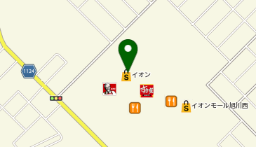 アスビー イオンモール旭川西店の地図画像