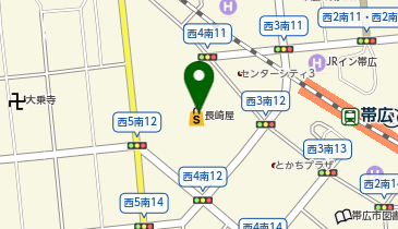 アスビーファム 帯広駅前店の地図画像