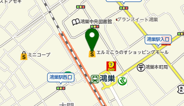 アスビー エルミ鴻巣店の地図画像