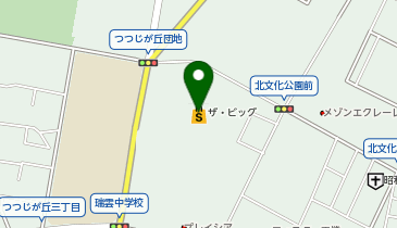 グリーンボックス 昭島店の地図画像