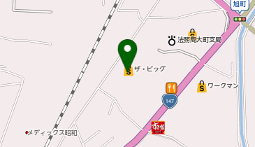 アスビーファム 大町店の地図画像