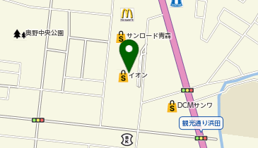 グリーンボックス 青森店の地図画像