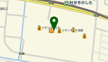 グリーンボックス 新名取店の地図画像