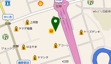 アスビー 上越店の地図画像