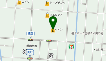 グリーンボックス 白根店の地図画像