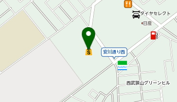 グリーンボックス 入間店の地図画像