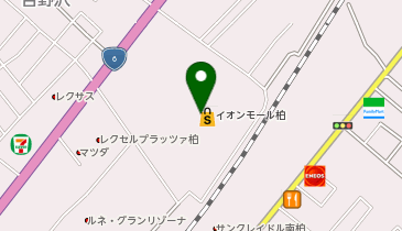 アスビー 柏店の地図画像