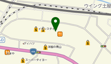 アスビー イオンスタイル成田店の地図画像