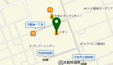 アスビー 大和鶴間店の地図画像