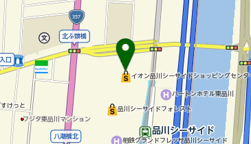 グリーンボックス 品川シーサイド店の地図画像