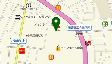 アスビー イオンスタイル岡崎店の地図画像