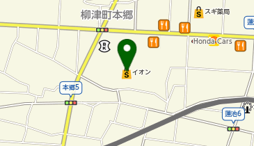 グリーンボックス 柳津店の地図画像