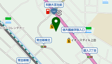 アスビー 上田店の地図画像