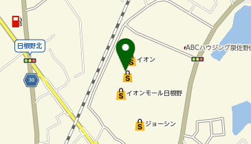 アスビー 日根野店の地図画像
