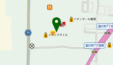 アスビー イオンスタイル橿原店の地図画像
