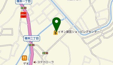 グリーンボックス 新宮店の地図画像