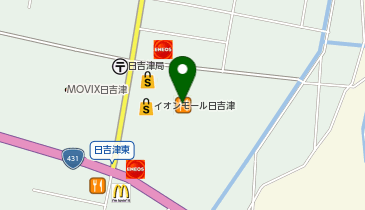 アスビー 日吉津店の地図画像