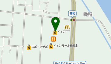 アスビー 鳥取北店の地図画像