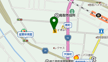 グリーンボックス 鳥取店の地図画像