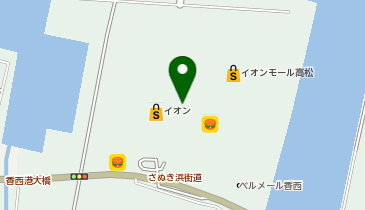 アスビー 高松店の地図画像