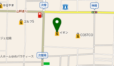 グリーンボックス 尼崎店の地図画像