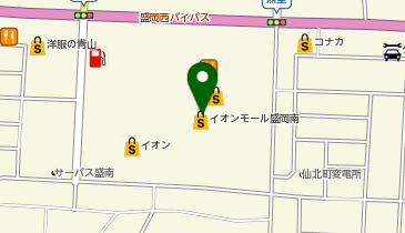 グリーンボックス 盛岡南店の地図画像