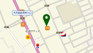 アスビー 大井店の地図画像