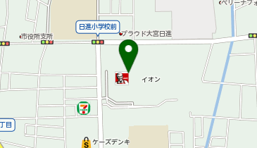 グリーンボックス 大宮店の地図画像